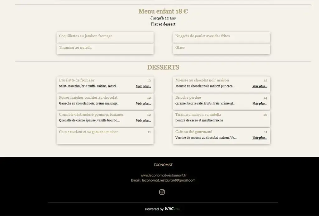 Menu_L'économat Restaurant_Levallois-Perret_immagine_2