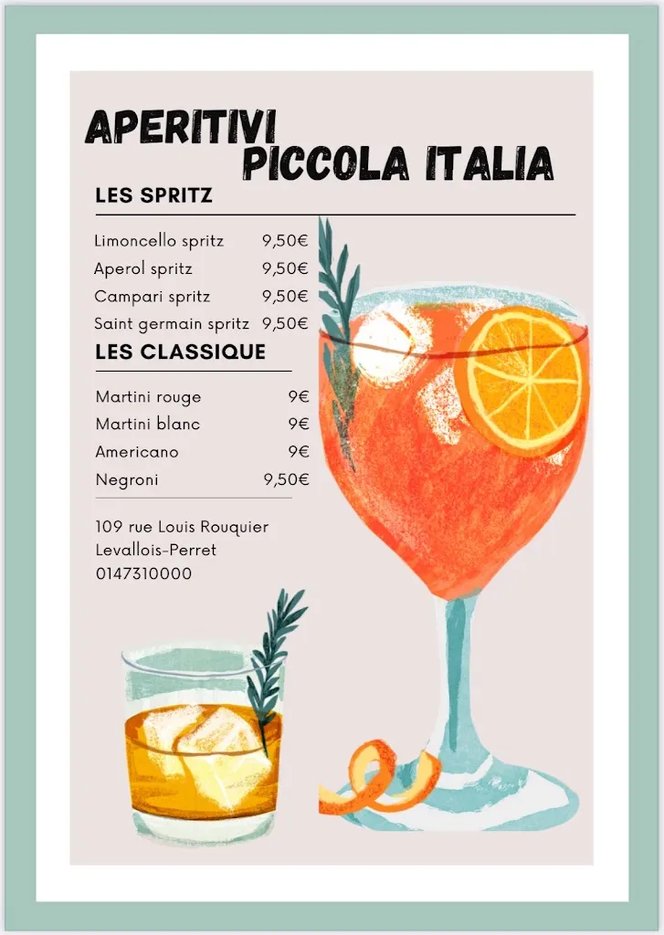 Menu_Piccola Italia_Levallois-Perret_image_3