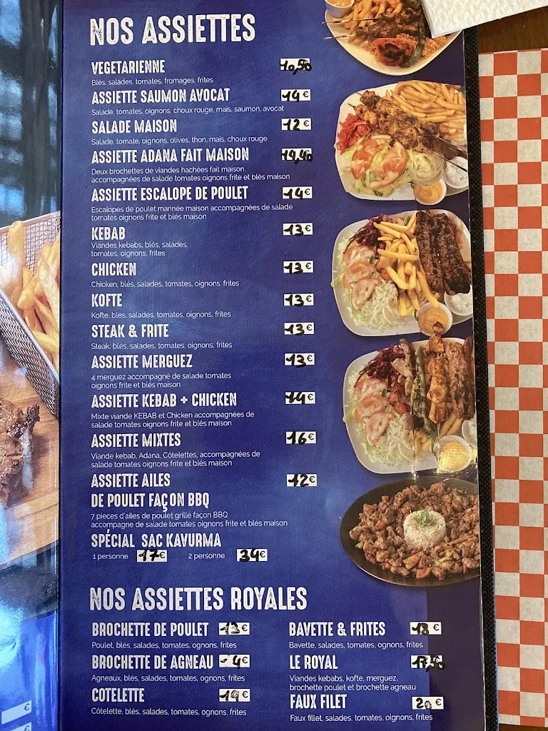 Menu_RESTAURANT LE ROYAL_Marolles-sur-Seine_image_1