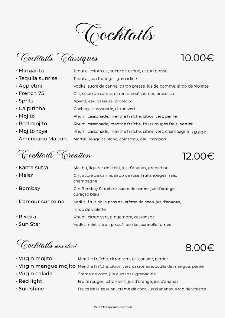 Menu_MALAR RESTAURANT INDIEN_Triel-sur-Seine_image_3