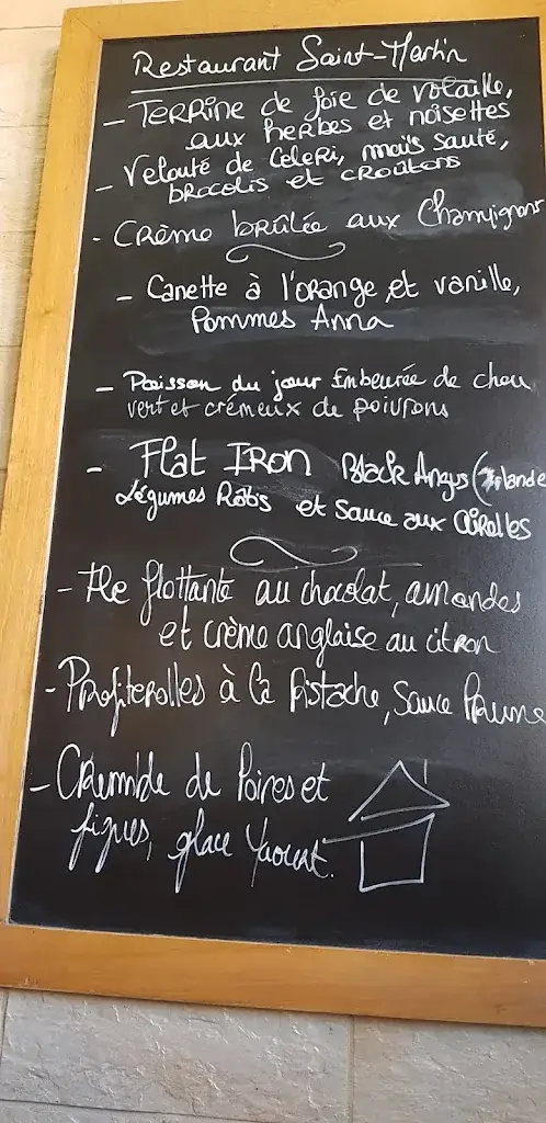 Menu_Le Restaurant Saint-Martin._Triel-sur-Seine_immagine_3