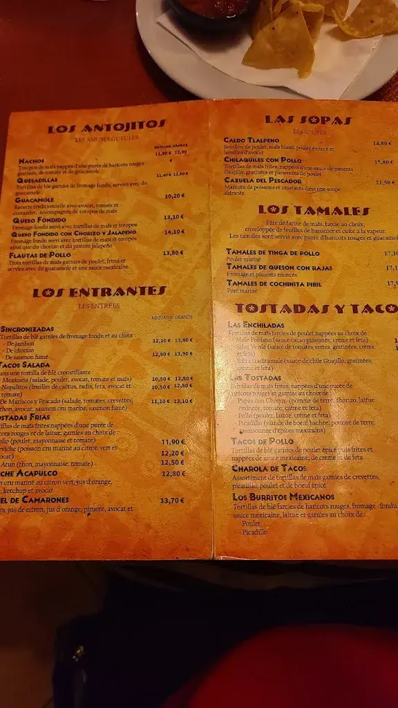 Menu_L'Hacienda_Décines-Charpieu_immagine_3