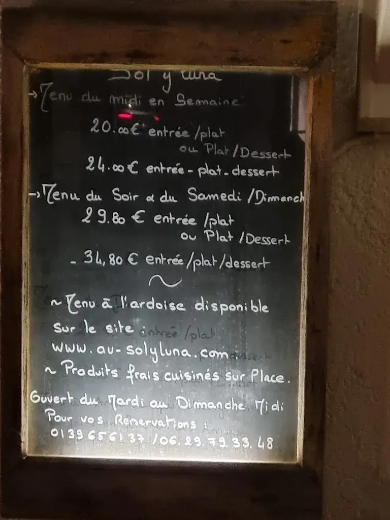 Menu_Sol Y Luna_Verneuil-sur-Seine_image_1
