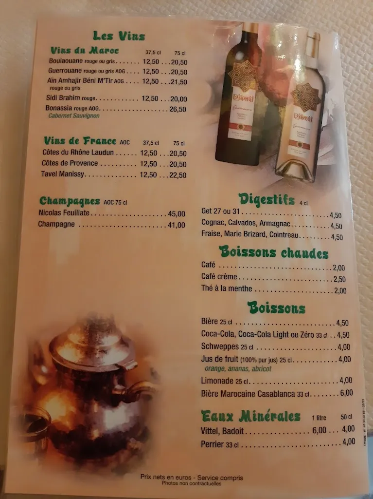 Menu_L'Etoile Verte_Magny-en-Vexin_image_3