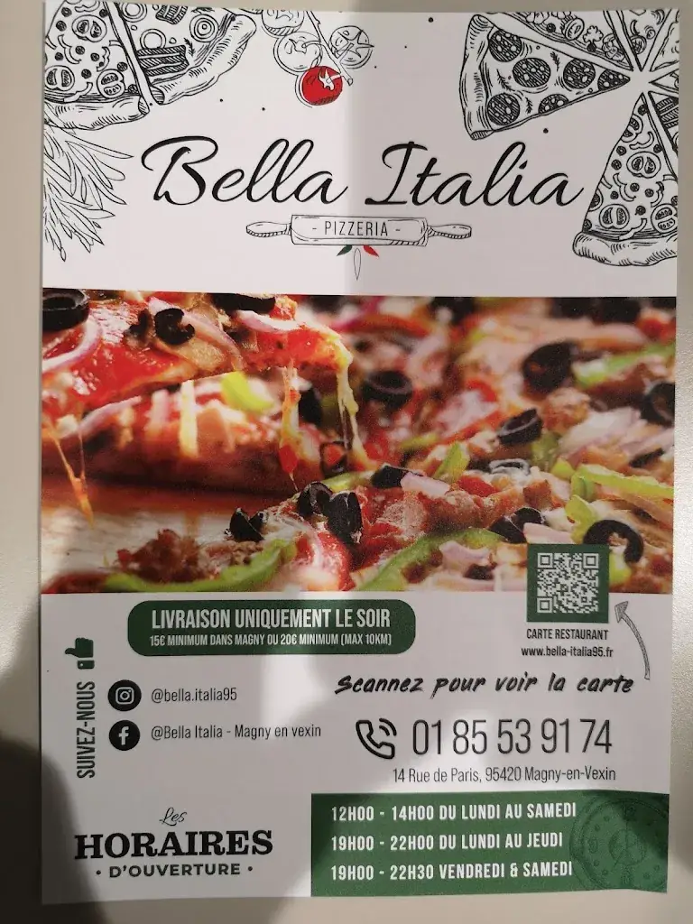 Menu_Bella Italia Magny-en-Vexin_Magny-en-Vexin_immagine_2