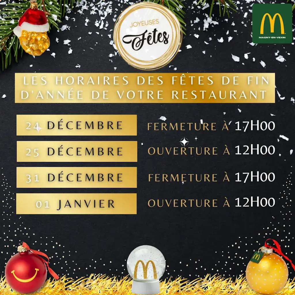 McDonald's restaurant in Magny-en-Vexin