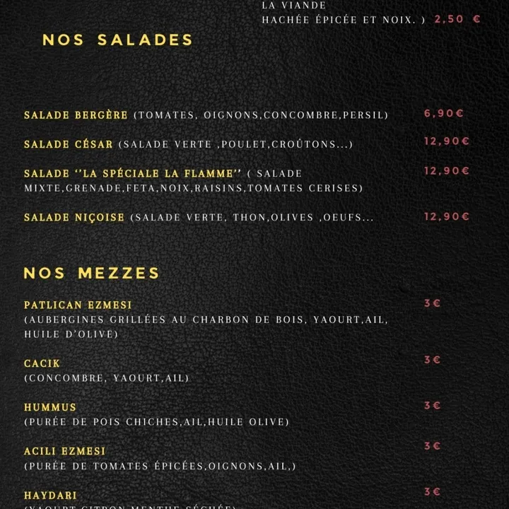 Menu_Restaurant la flamme_Montereau-Fault-Yonne_image_1