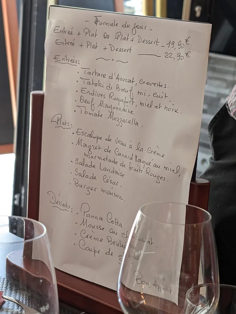 Menu_Le Petit Mignon - Restaurant cuisine française traditionnelle_Montgeron_immagine_3