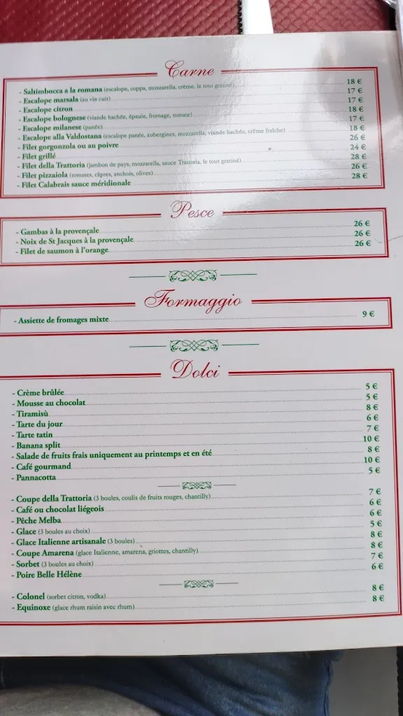 Menu_La Trattoria di Montlignon_Montlignon_immagine_4