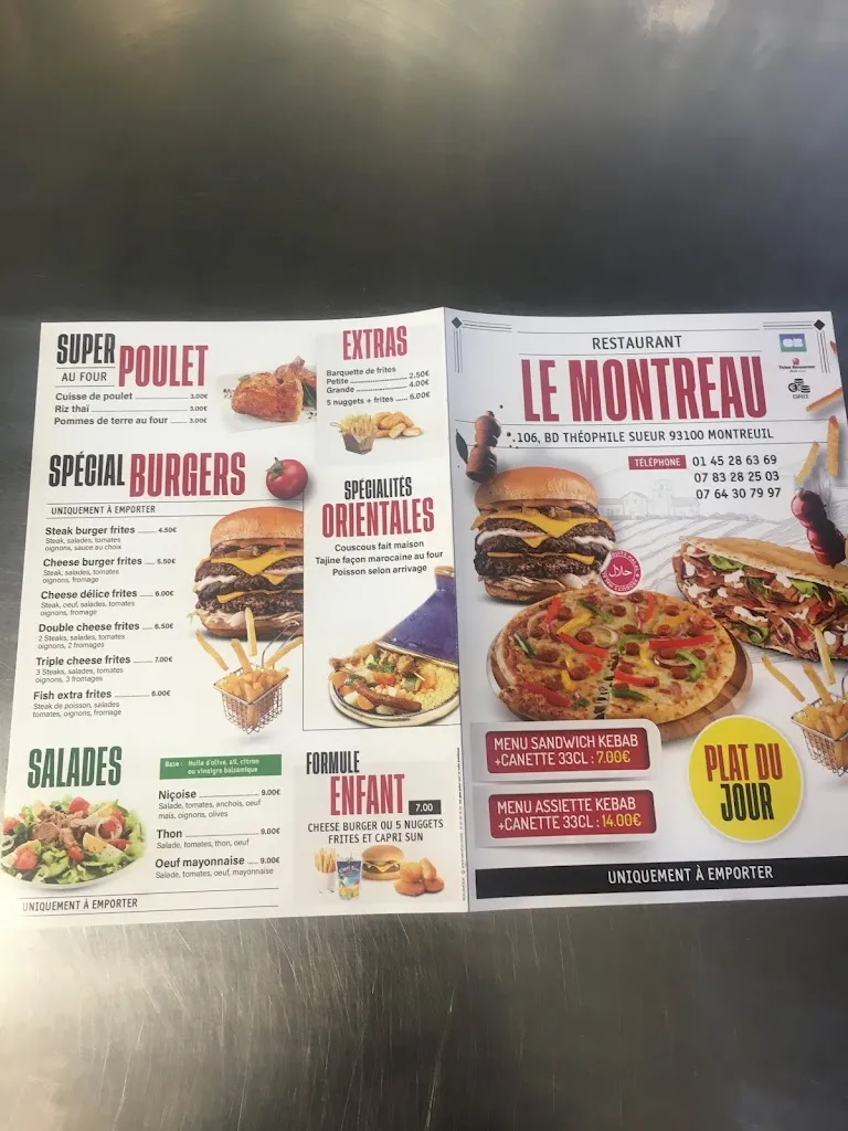 Menu_Restaurant Le Montreau_Montreuil_image_3