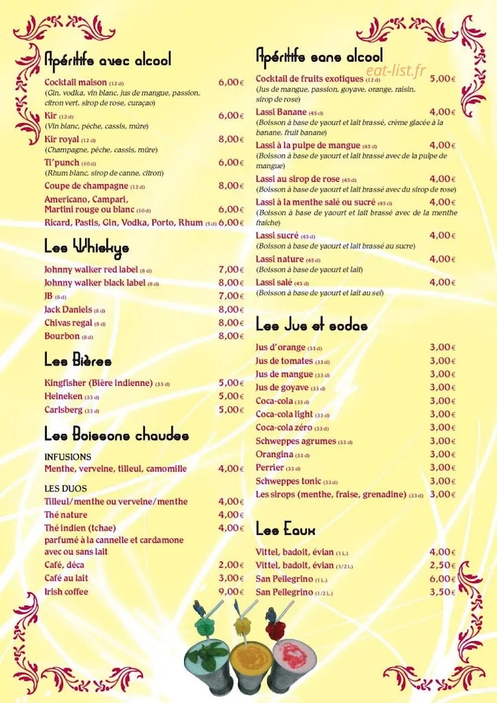 Menu_Salam Bombay_Morsang-sur-Orge_image_3