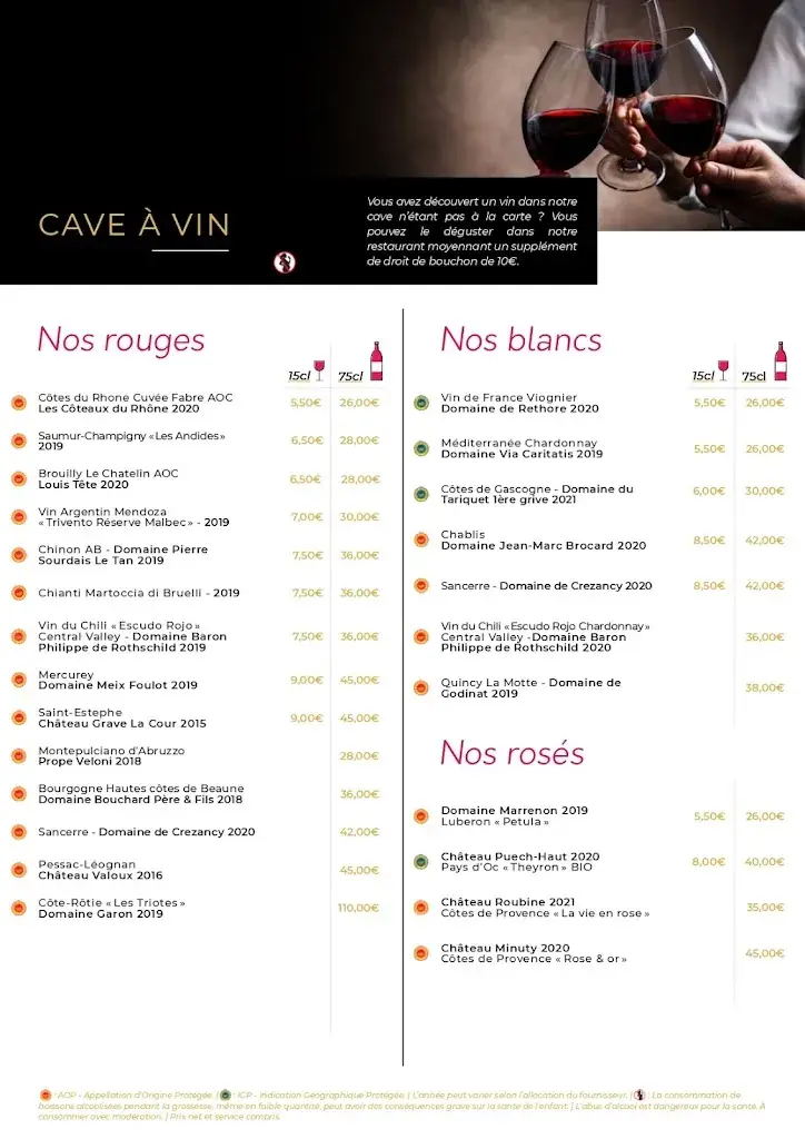 Menü_L'idéal des Gourmands - Orgeval_Orgeval_Bild_2