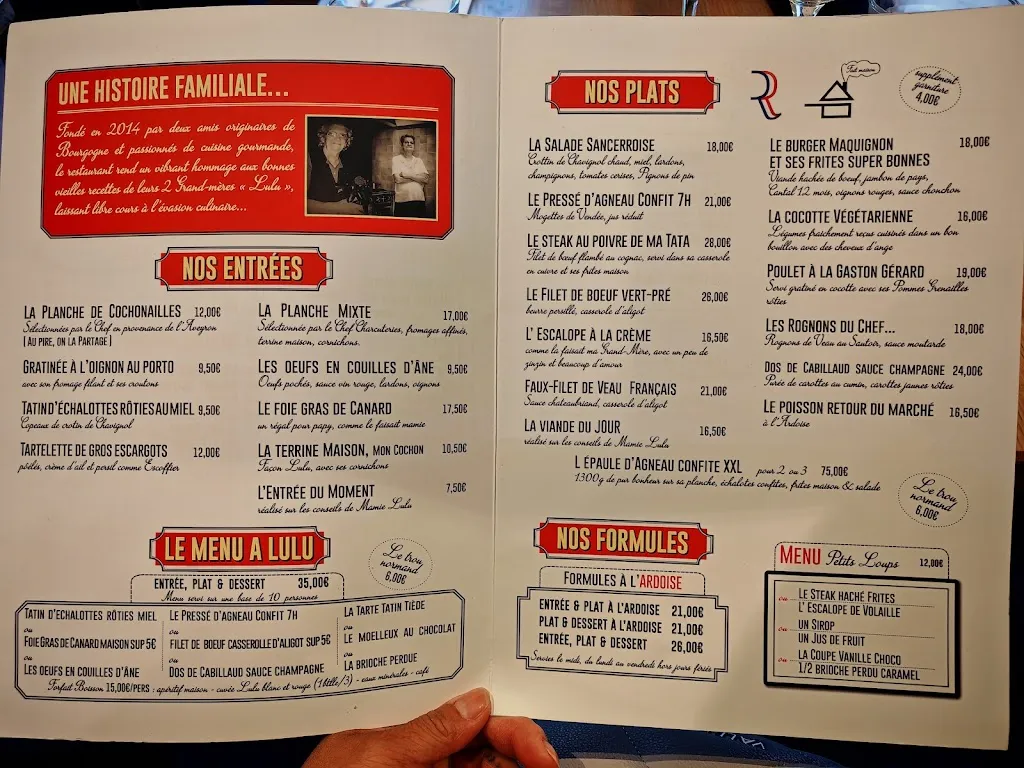 Menu_Chez LuLu - Le Bistrot de Mamie_Orgeval_image_2