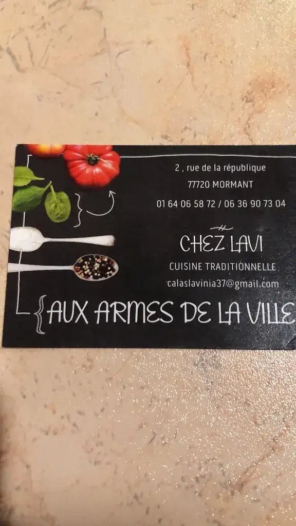 Menu_Aux Armes de La Ville_Mormant_image_1
