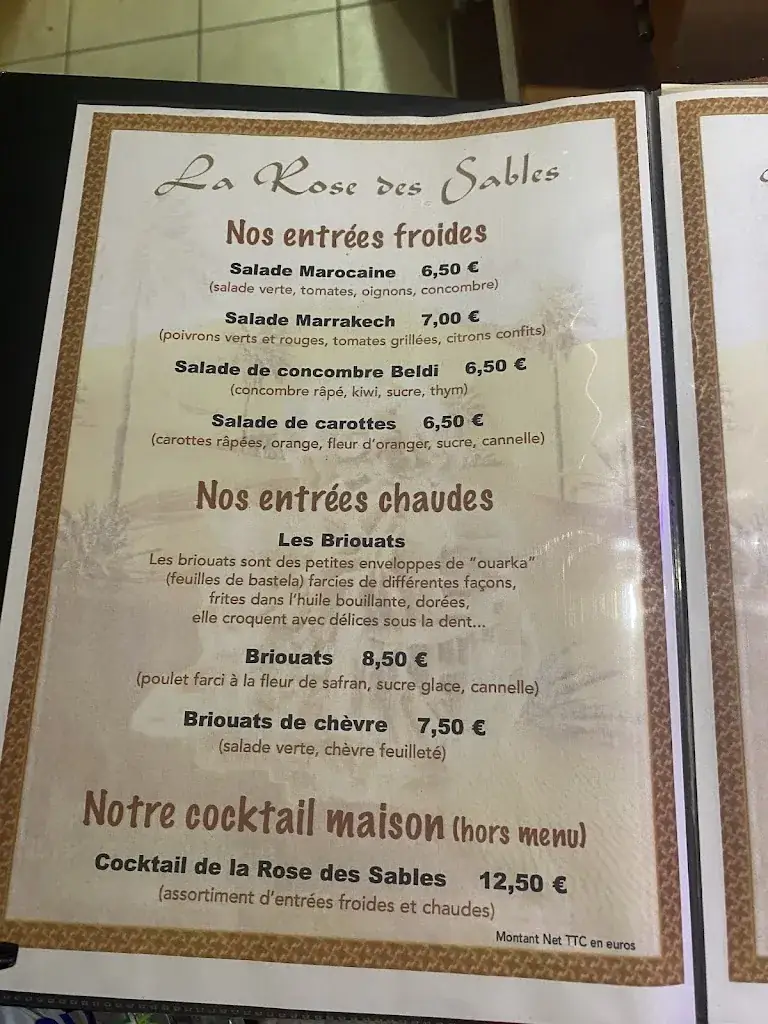 Menu_La Rose Des Sables_Neauphle-le-Château_image_3