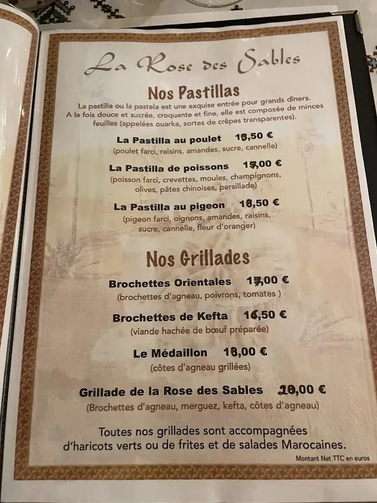 Menu_La Rose Des Sables_Neauphle-le-Château_image_4