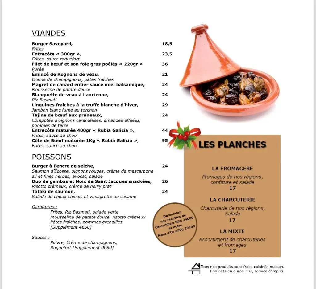 Menu_🥩 La Côte Rôtie🍷 brasserie , restaurant , terrasse Jouars Pontchartrain_Jouars-Pontchartrain_image_2