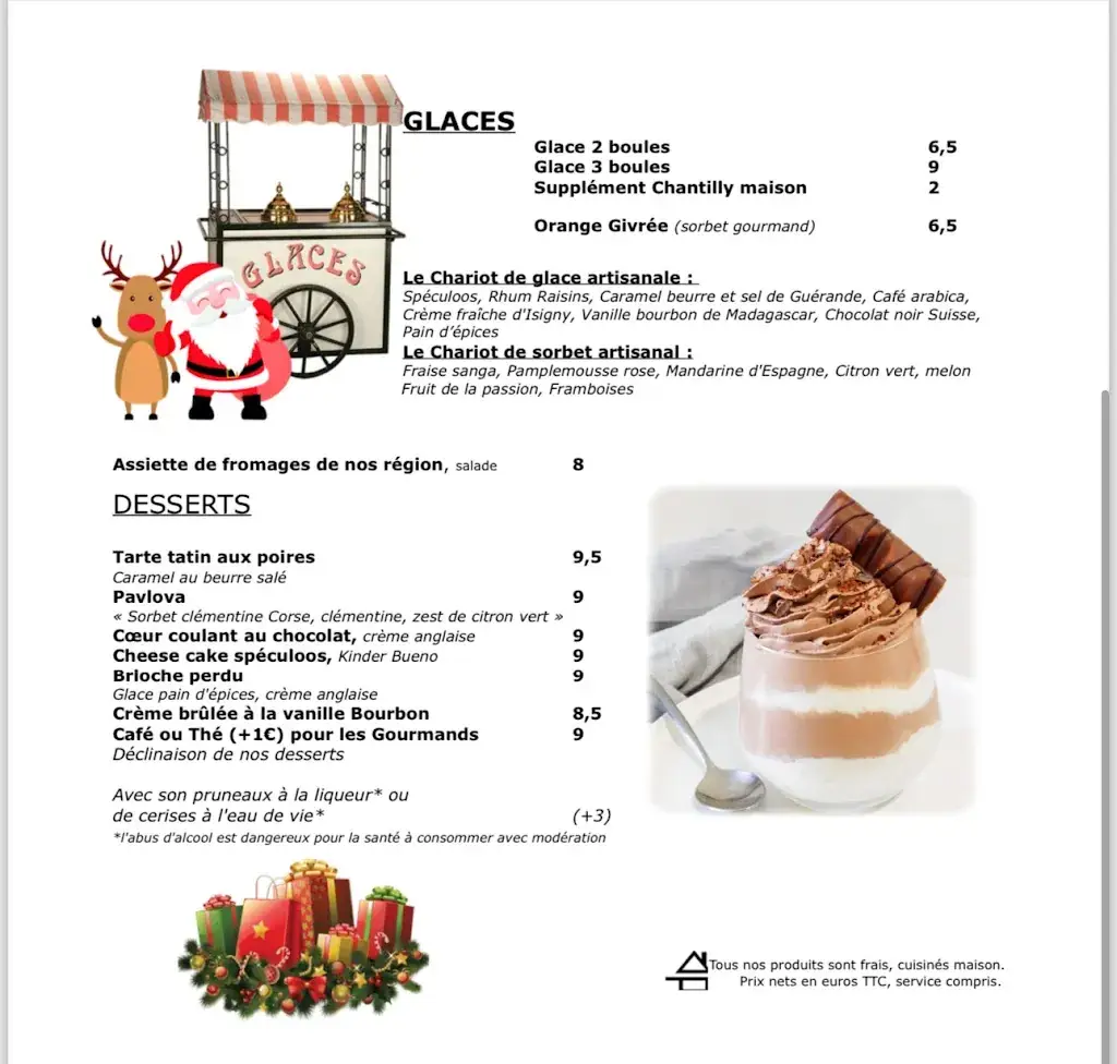 Menu_🥩 La Côte Rôtie🍷 brasserie , restaurant , terrasse Jouars Pontchartrain_Jouars-Pontchartrain_image_4