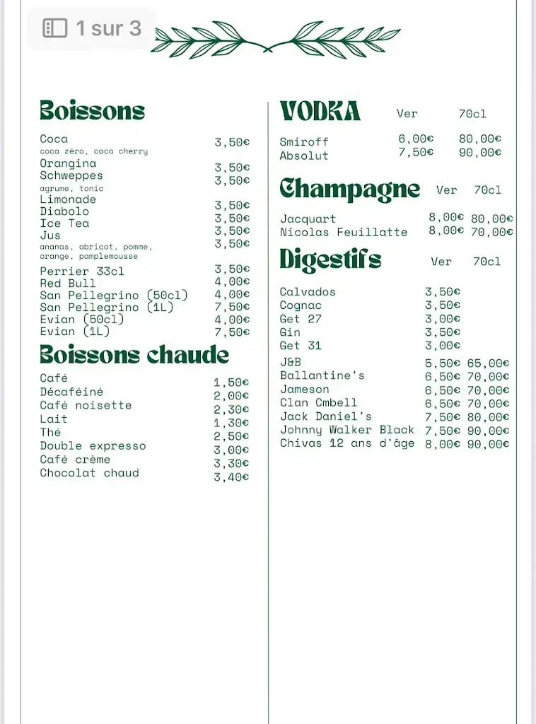 Menu_Le Franklin_Mitry-Mory_image_1