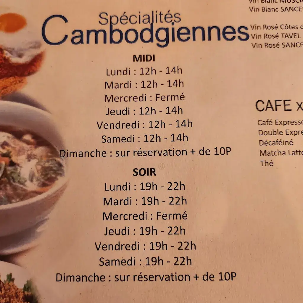Menu_Restaurant ROMDUOL ''spécialités Cambodgiennes''_Mitry-Mory_image_4