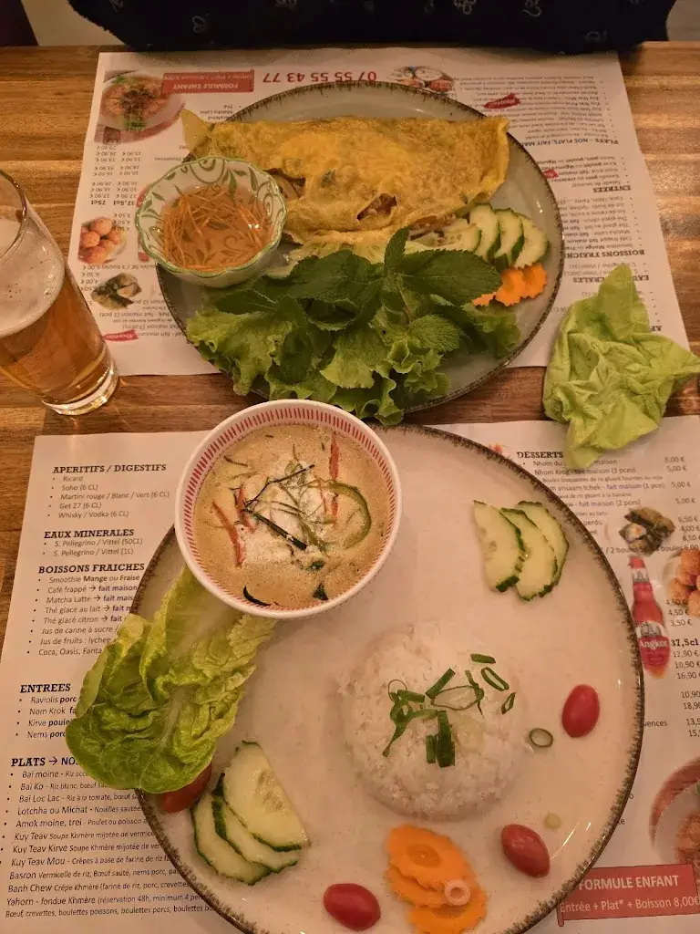 Menu_Restaurant ROMDUOL ''spécialités Cambodgiennes''_Mitry-Mory_image_9
