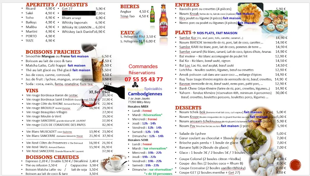 Restaurant ROMDUOL ''spécialités Cambodgiennes''_Mitry-Mory_slider_image_3