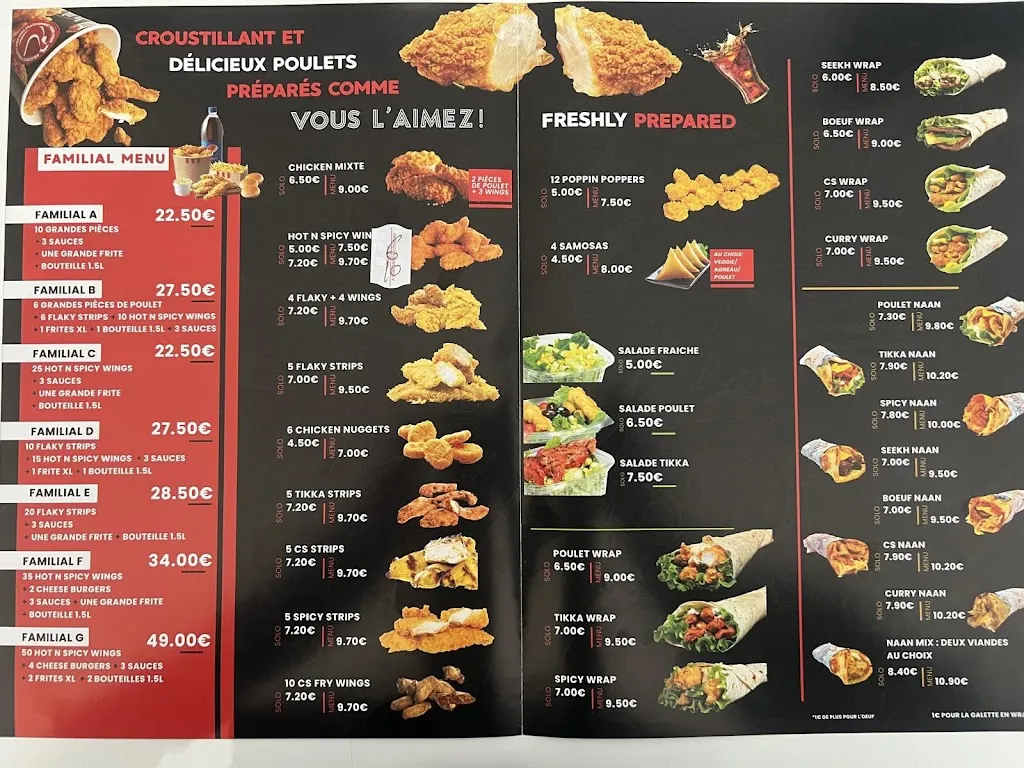 Menu_Chicken Spot_Mitry-Mory_image_2