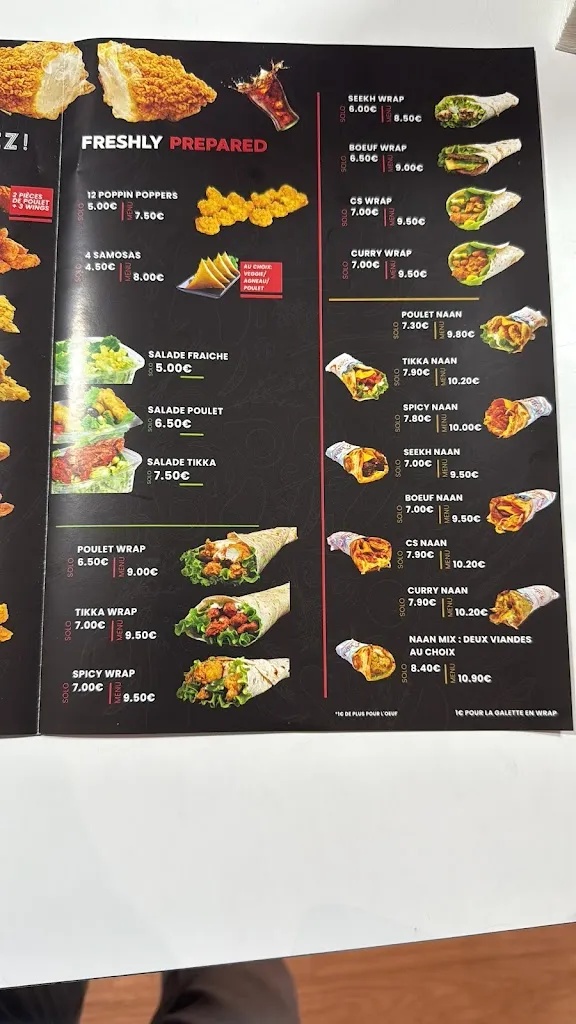 Menu_Chicken Spot_Mitry-Mory_image_3