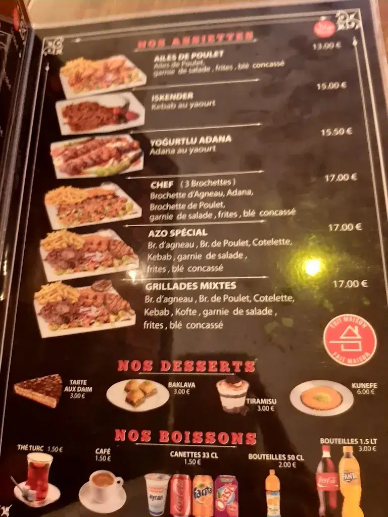 Menu_KEBAB AZO GRILL_Mitry-Mory_immagine_4