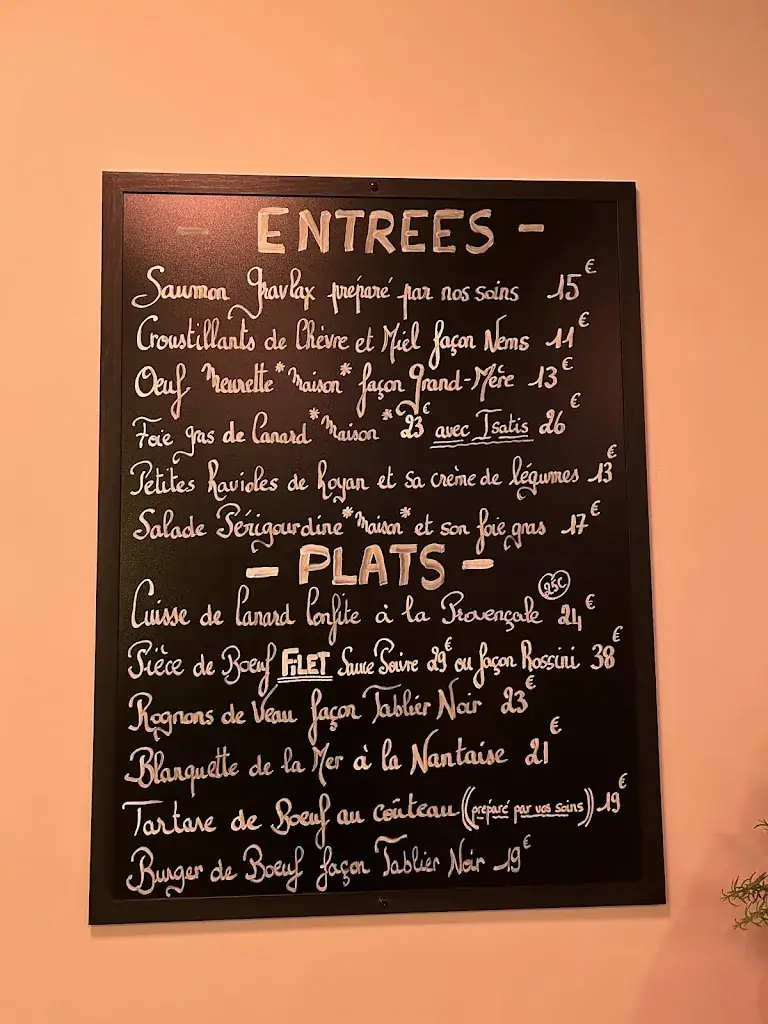 Menu_Le tablier noir_Morangis_imagen_2