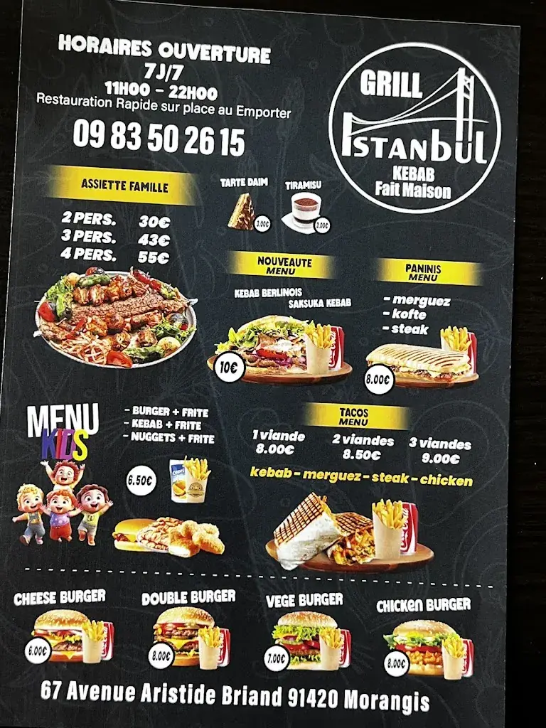 Menu_Grill Istanbul_Morangis_image_2