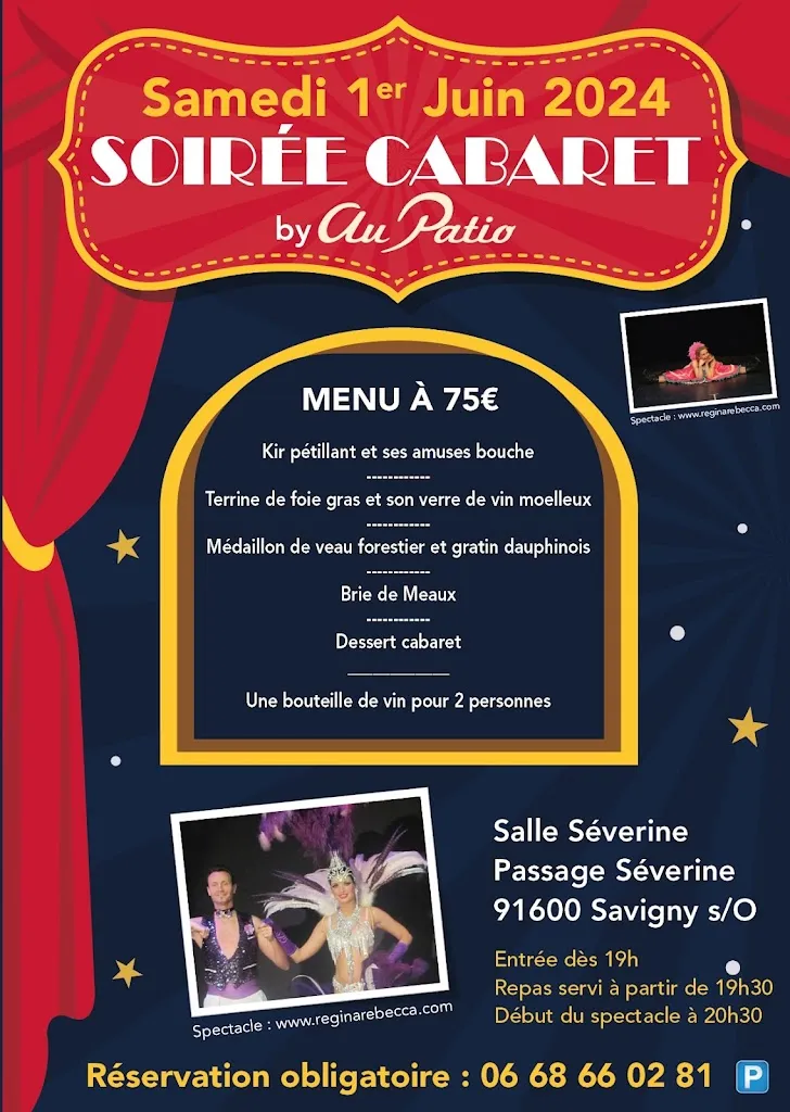 Menu_Au Patio, restaurant traditionnel Français_Savigny-sur-Orge_image_2