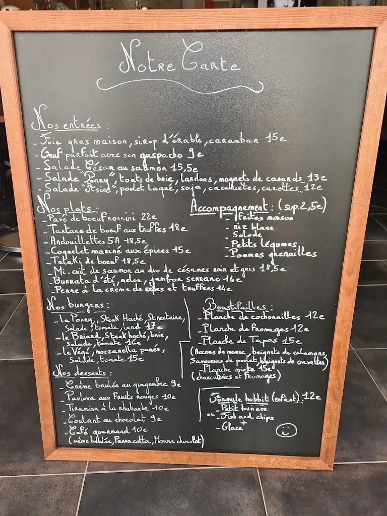 Menu_Le Poney Fringant - Restaurant Nangis_Nangis_image_2