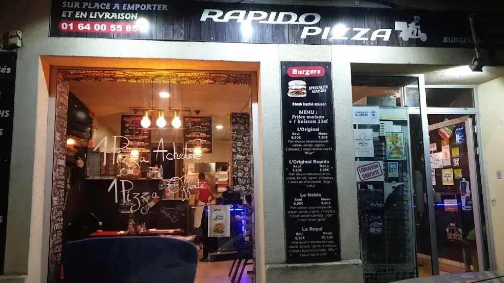 Rapido Pizza restaurant in Nangis