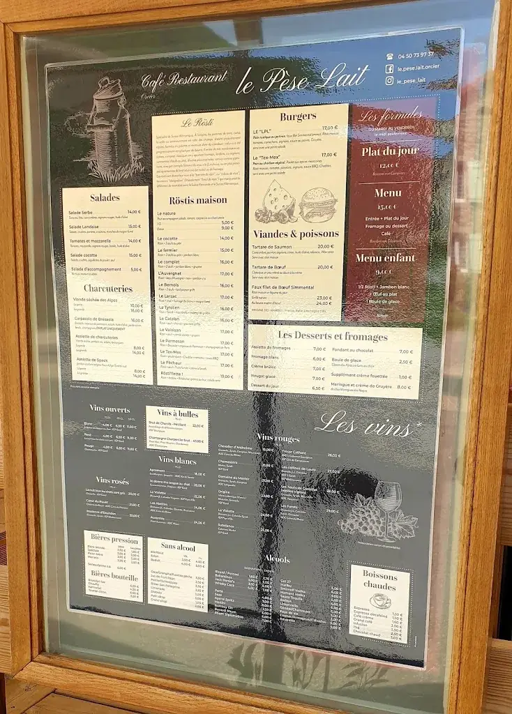 Menu_Le Pèse Lait_Orcier_image_1