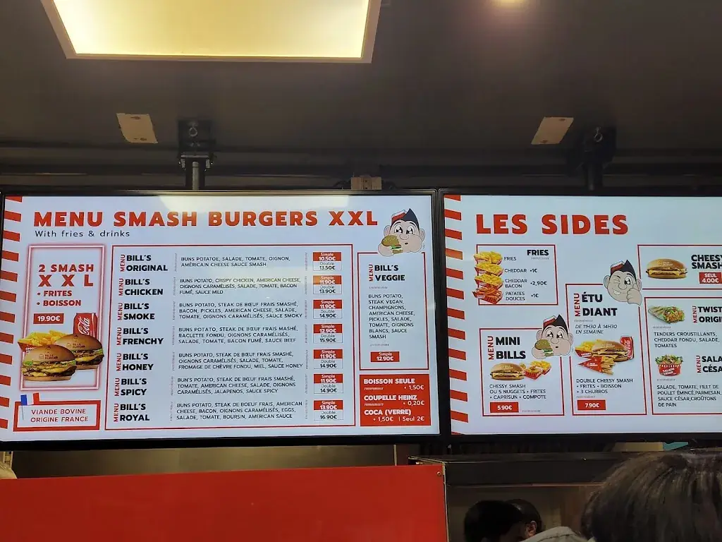Menu_Bill's Burger Neuilly-Plaisance_Neuilly-Plaisance_image_4