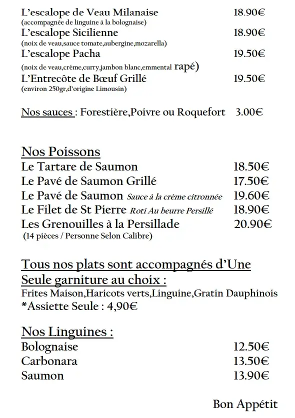 Menu_Le Victoria _Décines-Charpieu_image_2