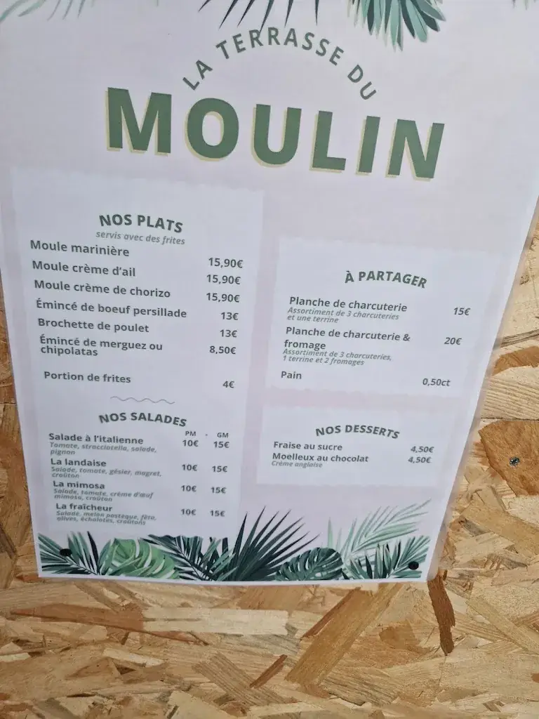 Menu_La Terrasse du Moulin de Nemours_Nemours_image_1