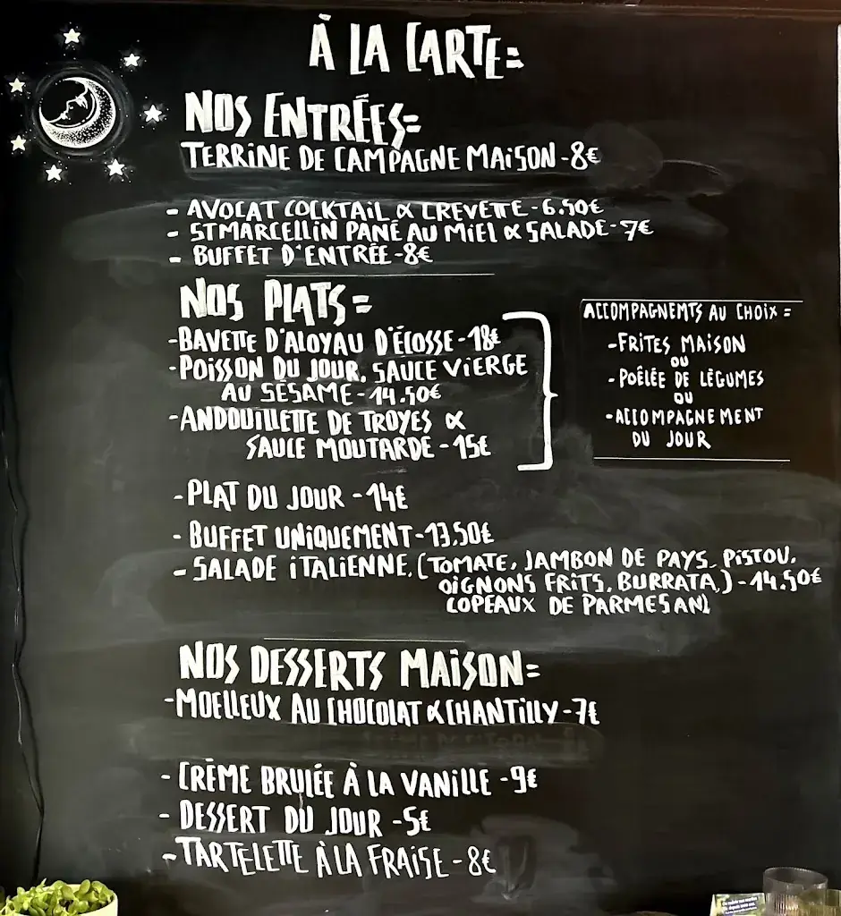 Menü_Restaurant l'Écluse_Nemours_Bild_1