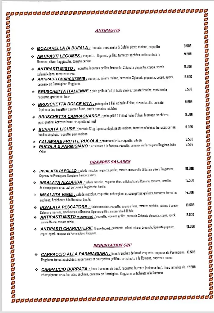 Menu_La Primula_Nemours_image_2