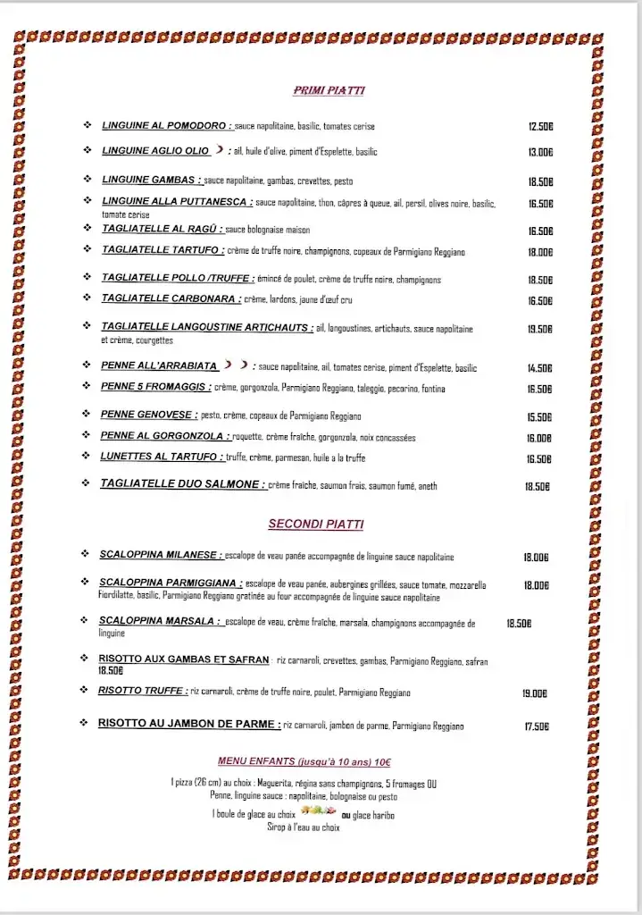 Menu_La Primula_Nemours_image_4