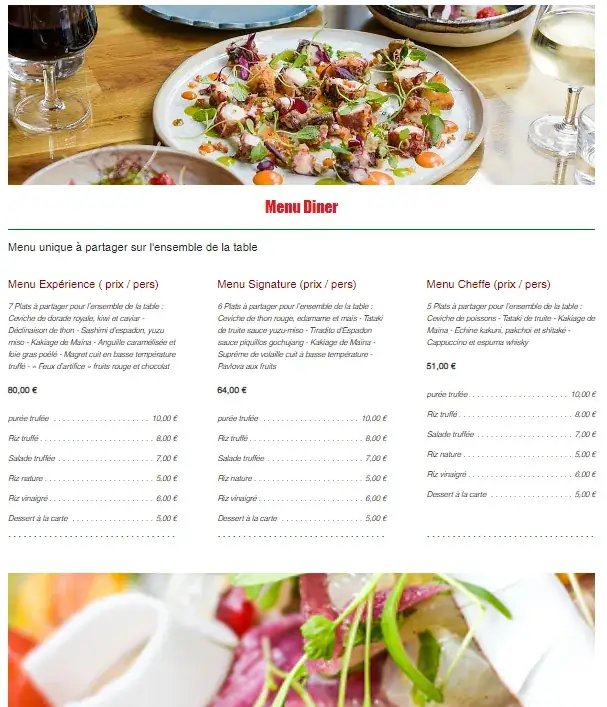 Menu_La Table de Maïna_Montrouge_image_1