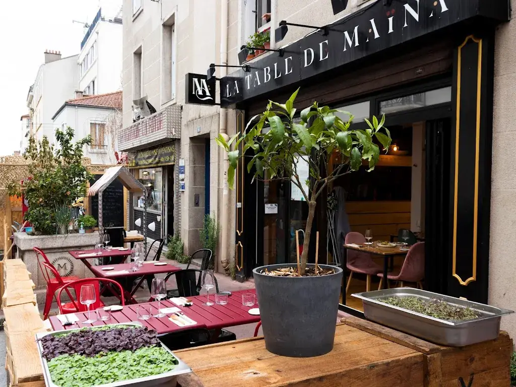 La Table de Maïna restaurant in Montrouge