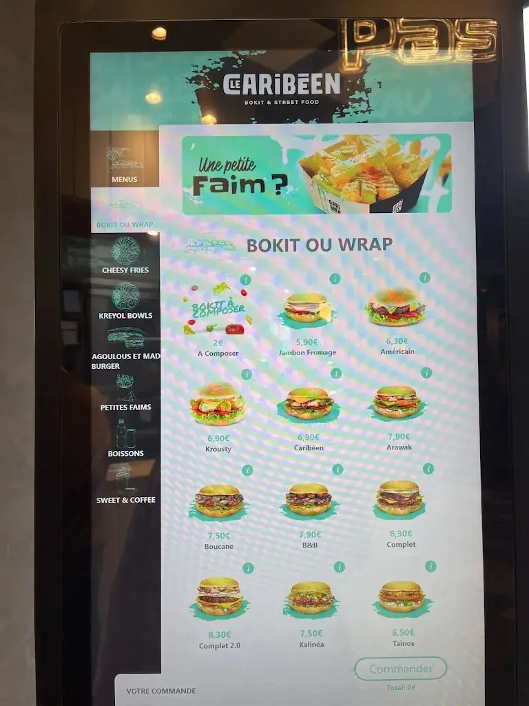 Menu_LE CARIBÉEN MONTROUGE_Montrouge_image_1