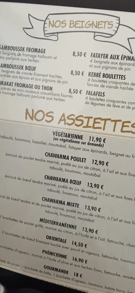 Menu_Le Libanais de Montrouge_Montrouge_image_3