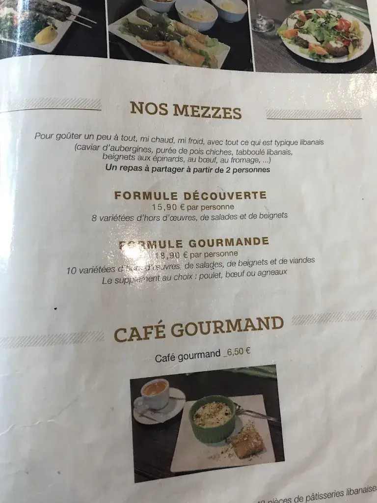 Menu_Le Libanais de Montrouge_Montrouge_image_4