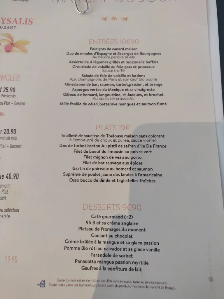 Menu_Bistro Le Physalis_Montrouge_image_1