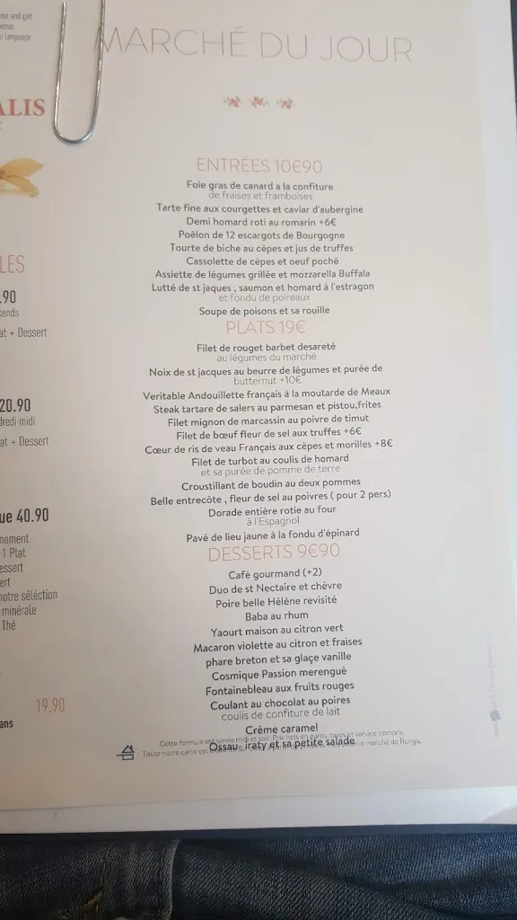 Menu_Bistro Le Physalis_Montrouge_image_3