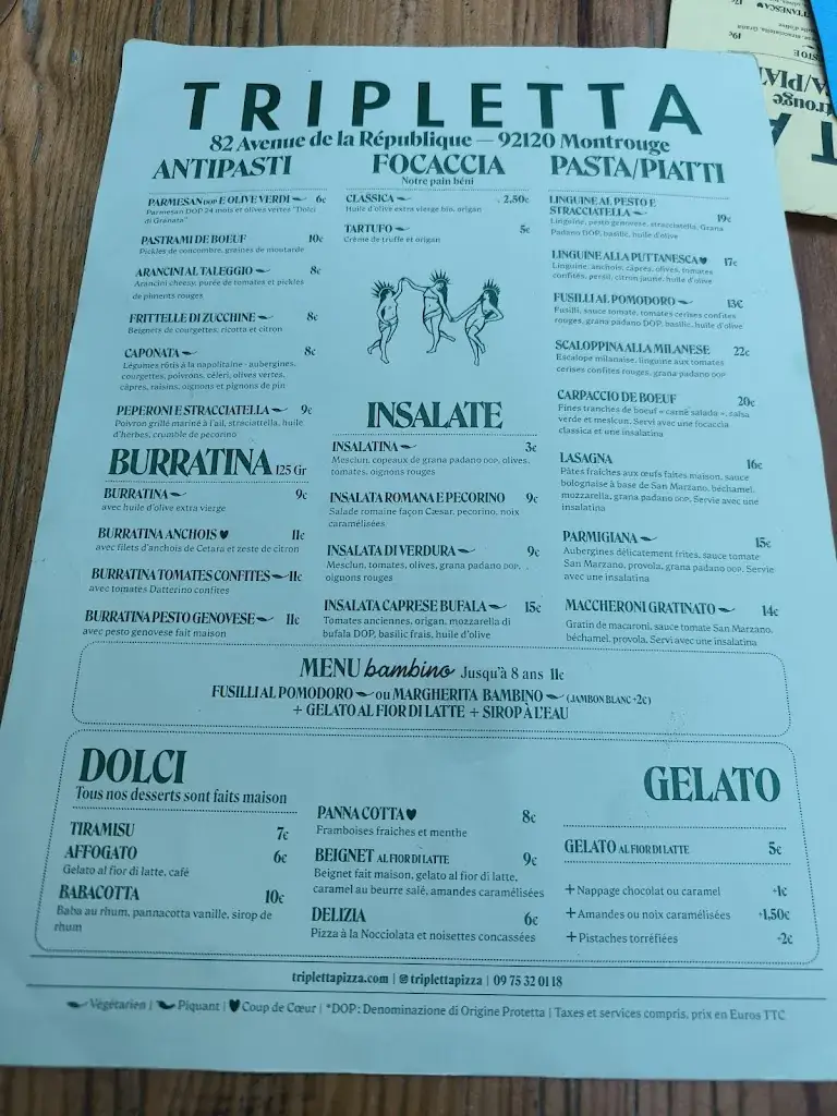 Menü_Tripletta Montrouge_Montrouge_Bild_3
