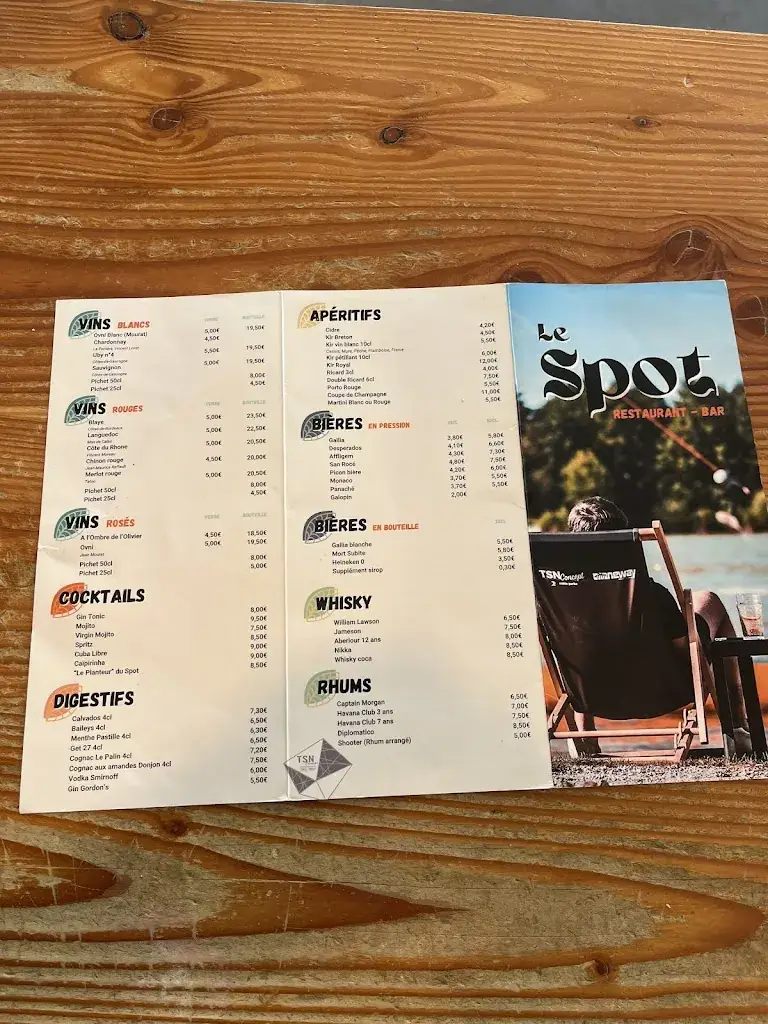 Menu_Restaurant Le Spot_Nozay_image_2